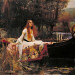 John William Waterhouse - Shalott Leydisi(1888)
153cm × 200cm boyutlarındaki yağlı boya tablo, Tate Britain'de konumlanmaktadır. Shalott Hanımefendisi