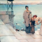 Lawrence Alma Tadema - Öpücük (1891) Lawrence Alma Tadema-Opucuk